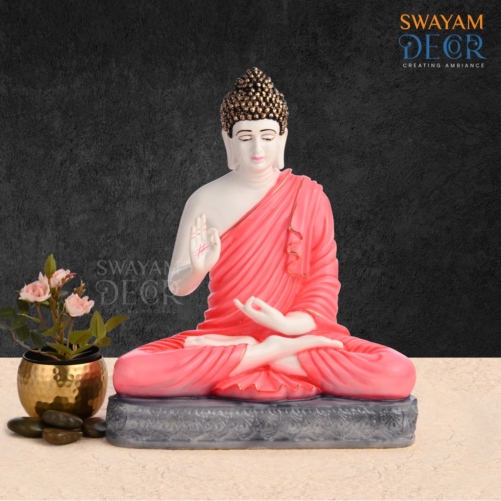 A Blessing Buddha Statue