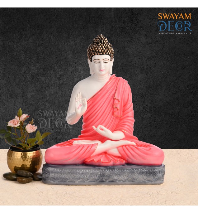 A Blessing Buddha Statue