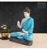 Healing Spirit Blue Blessing Buddha Statue