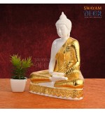 Golden Enlightenment Buddha Statue