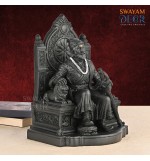 Shivaji Jayanti Special Idol in Black Finish