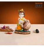 Krishna Makhan Chor Statue