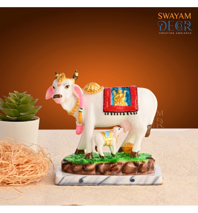 Laxmi Kamadhenu Cow Idol