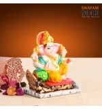 Golden Blessings Ganesha Statue