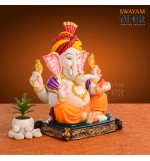 Elegant Pagadi Ganesha Statue