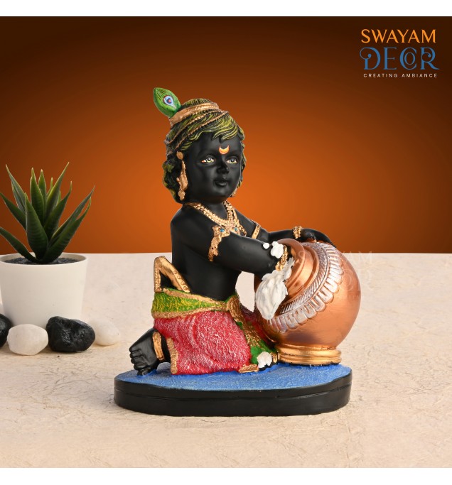 Black Krishna Statue