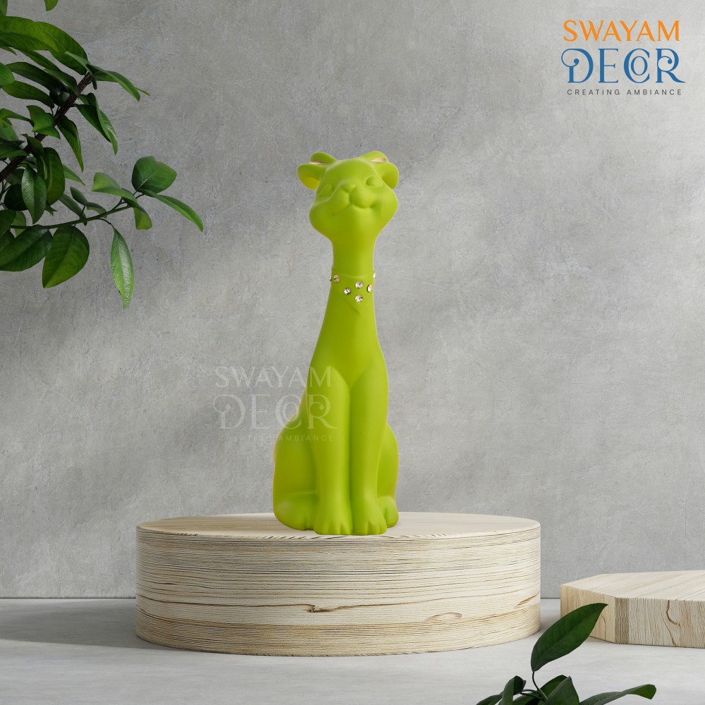 Decorative Rabbit Figurine with Matt Finish