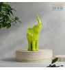 Elephant Shape Decorative Statue with Rich Matte Finish