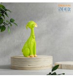 Puppy Shaped Decorative Sculpture with Elegant Matte Coating