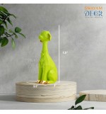 Puppy Shaped Decorative Sculpture with Elegant Matte Coating